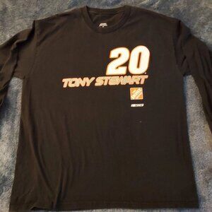 Tony Stewart 20 Nascar Home Depot Longsleeve Tee T-Shirt Size XL